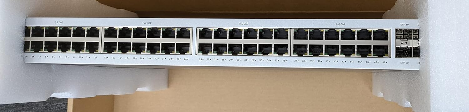 Super Brands Cisco Meraki Cloud Managed MS120-48FP 740W PoE Switch - 48x 1GbE Ports, 4 x 1GbE SFP Uplink, 104 Gbps Switching Capacity Exclusive Discount 50% Price Cisco Meraki Cloud Managed MS120-48FP 740W PoE Switch - 48x 1GbE Ports, 4 x 1GbE SFP Uplink, 104 Gbps Switching Capacity