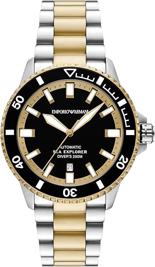 Emporio Armani Silver Watch AR60090