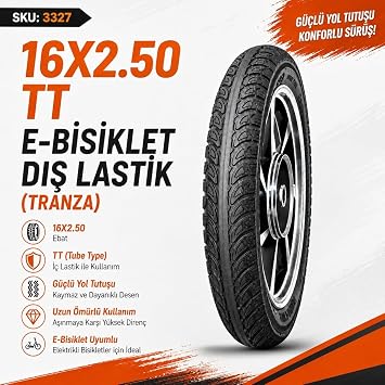 16x2.50 TT   LAST K GEREKT R R TRANZA ELEKTR KL  B S KLET DI  LAST