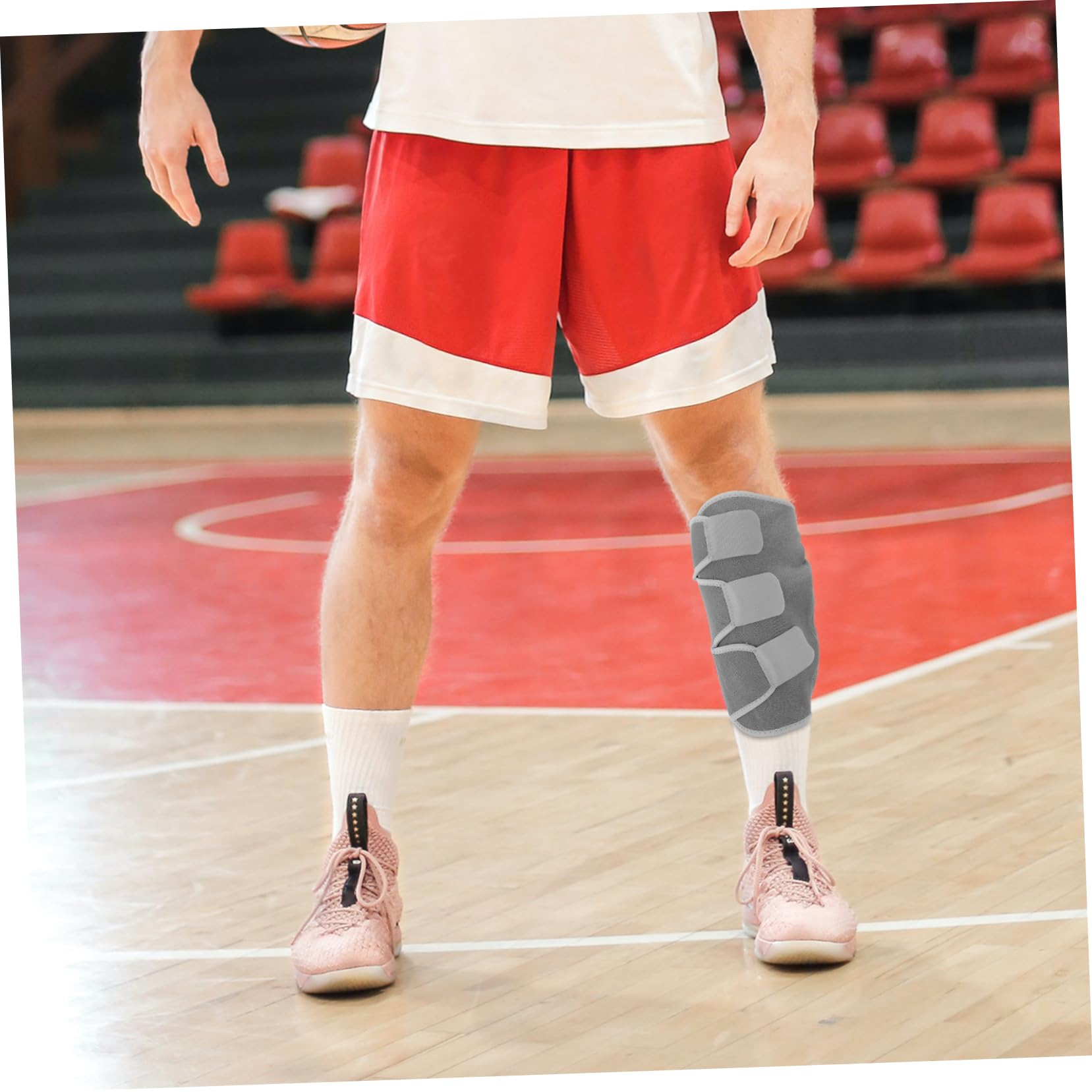 WOFASHPURET Adjustable Leg Support Sleeve for Running Compression Bandages for Legs Outdoor Sports Shin Guard Stylish Calf Brace with Easy Maintenance