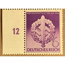 Bubbacare 1942 Third Reich Storm Troopers Postage Stamp, Catalog No 528 Y