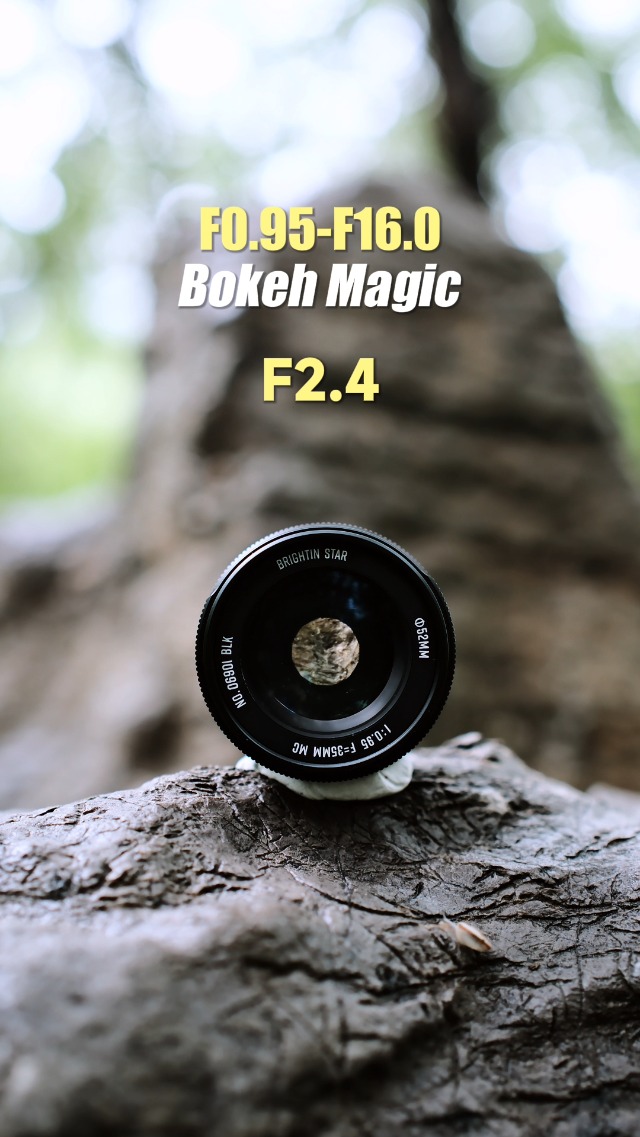 Amazon.co.jp: Brightin Star 35mm F0.95 大口径 標準レンズ MF 単焦点