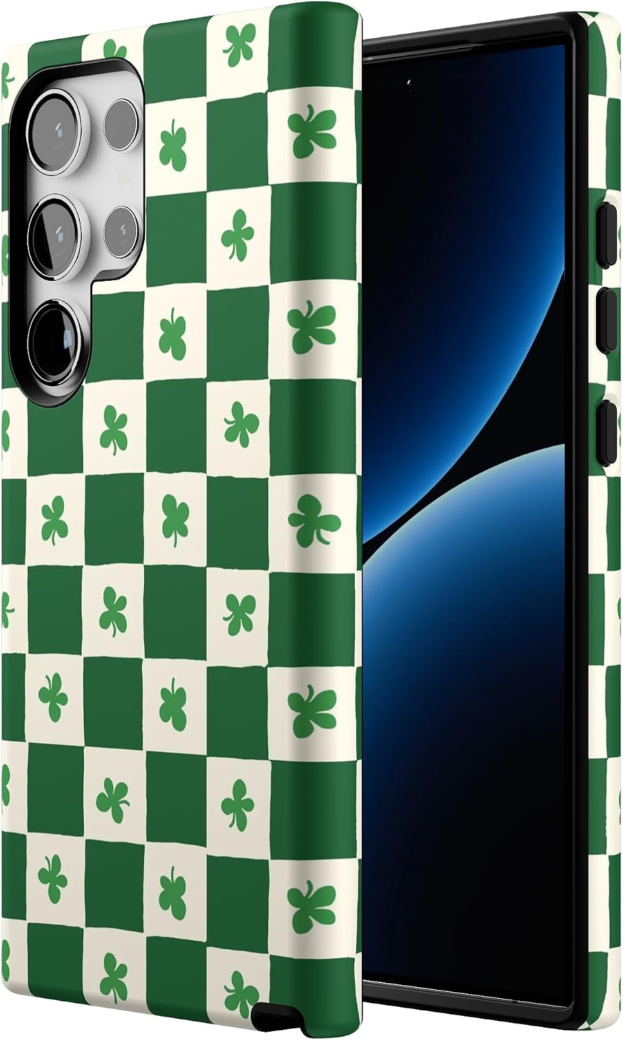 Casely Galaxy S24 Ultra Case | Lucky You | Shamrock | Essential Slim Dual-Layer Protective Design