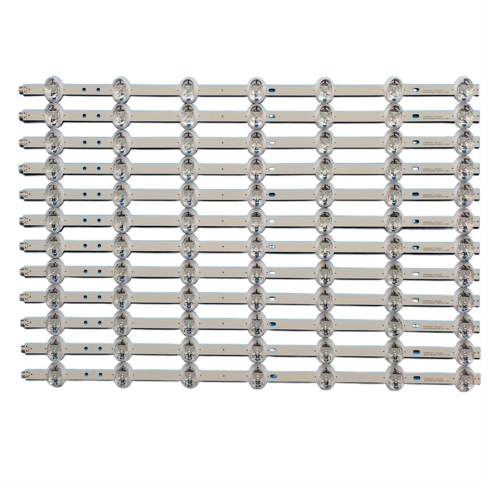 Striscia LED da 12 Pezzi/Kit Compatibile for PHI Lips 55 TV 55PUS8700 12 55PUS8700/12 LTA550FW01 SVS550AB5 REV7.1 7COB 140702 TX-55CR430B TX-55CR430E