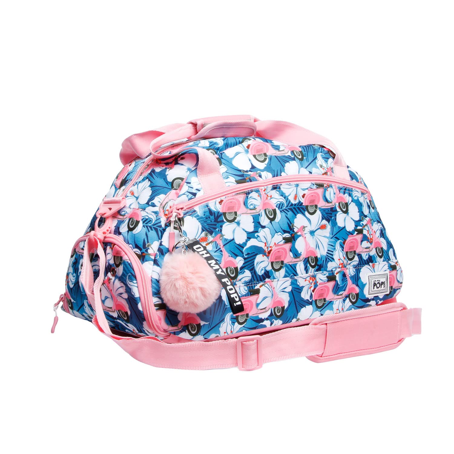 Oh My Pop! Oh My Pop! Pink Scooter-Uptown Sporttasche Bolso de gimnasio 51 centimeters 33.5 Multicolor (Multicolour)