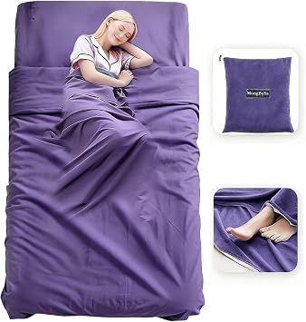 Sleeping Bag Liner, Compact Travel Sheets for Hotel Hostel