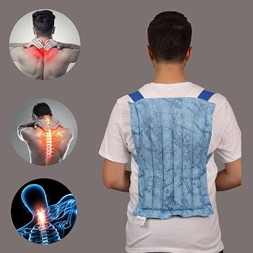 Lapenta Mikrodalga Isı Yastığı | Sırt | Mavi | Aromaterapi Bitki Karışımı
