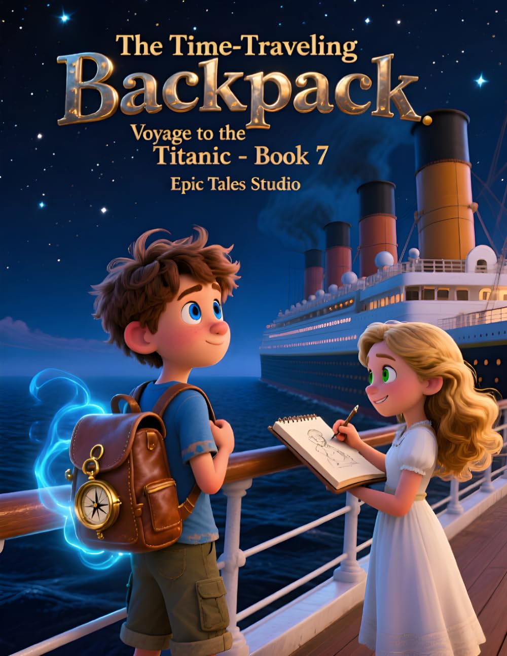 The Time-Traveling Backpack: Voyage to the Titanic: The Day Time Froze in 1912: 7