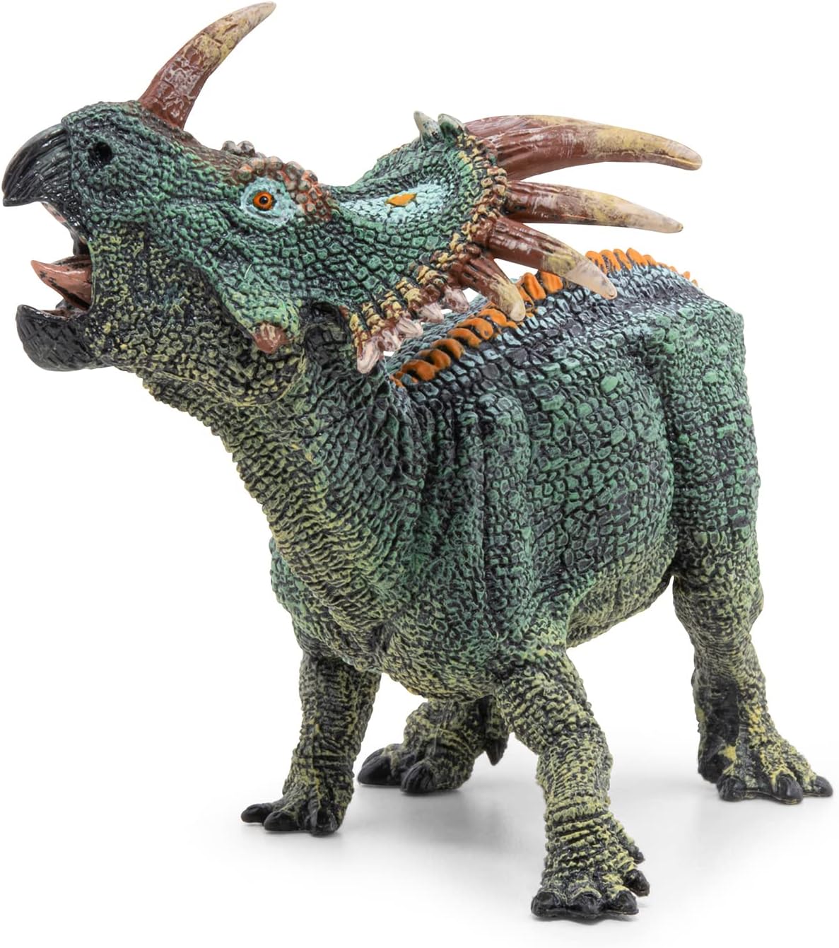 Papo - Realistic Styracosaurus Dinosaur Figure - Ages 3+ - Dinosaurs Collection - Educational Play Herbivorous Dinosaur - Gift Idea Toy for Girls and Boys