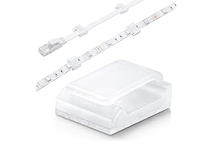 100 Pieces Mini Self Adhesive Light Clips for Led Strip Lights