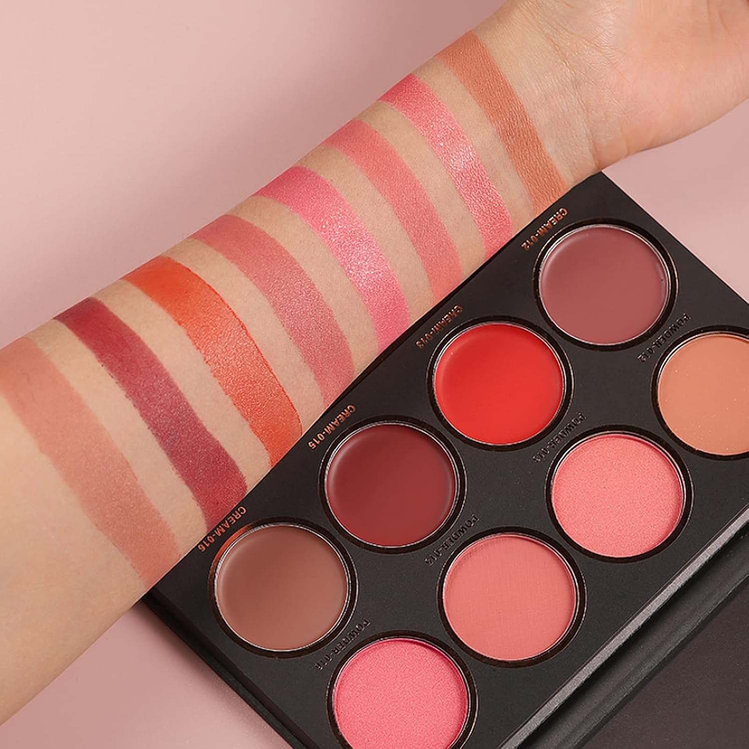 8 Colors Blush Palette, Matte Light Luxury Blush Powder Bright Shimmer Face Blush, Contour and Highlight Blush Palette, Professional Facial Beauty Cosmetic Makeup Blush 7 8 Colors Blush Palette, Matte Light Luxury Blush Powder Bright Shimmer Face Blush, Contour and Highlight Blush Palette, Professional Facial Beauty Cosmetic Makeup Blush