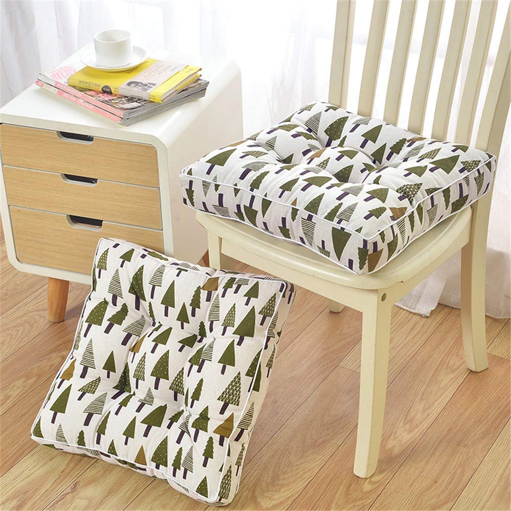 Grand rehausseur de siège de voiture et coussin de chaise de jardin épais x2