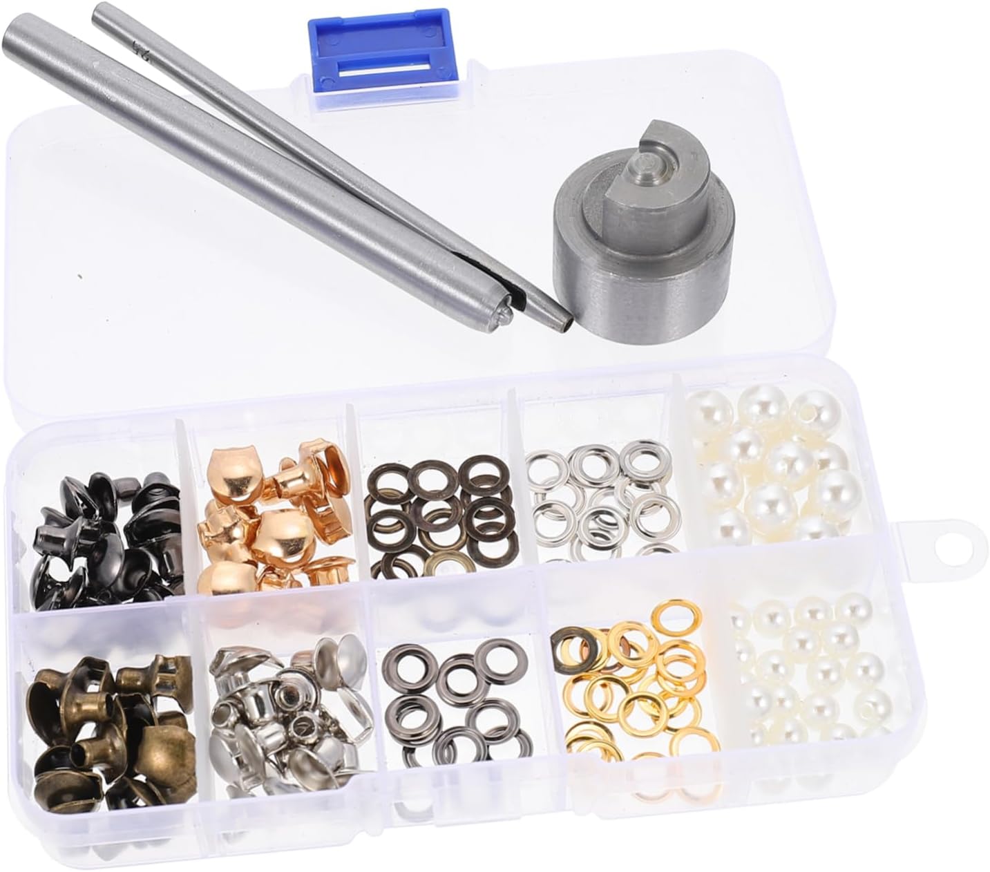 Angoily 1set Boot Lace Hooks Kit of Safety Buckles for Repair Design for Use Hiking Climbing and Everyday Footwear
