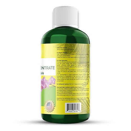 Vista 307 de Fertilizante orgánico prémium de anturio de algas marinas – Alimento líquido para plantas de algas marinas – Potenciador de suelo rico en nutrientes