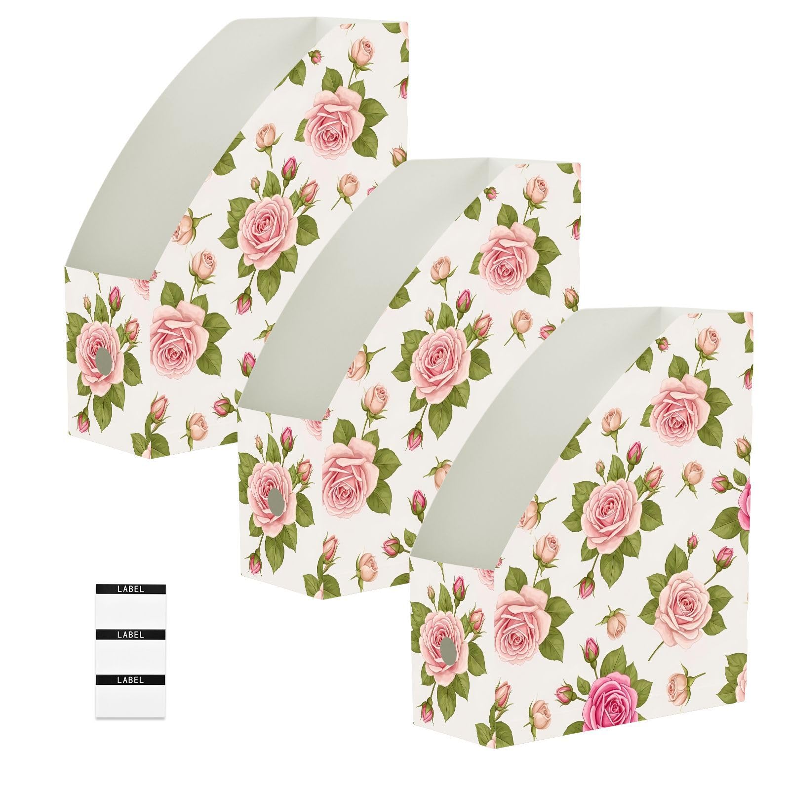 Classic Rose Pink Portariviste, plastica PP