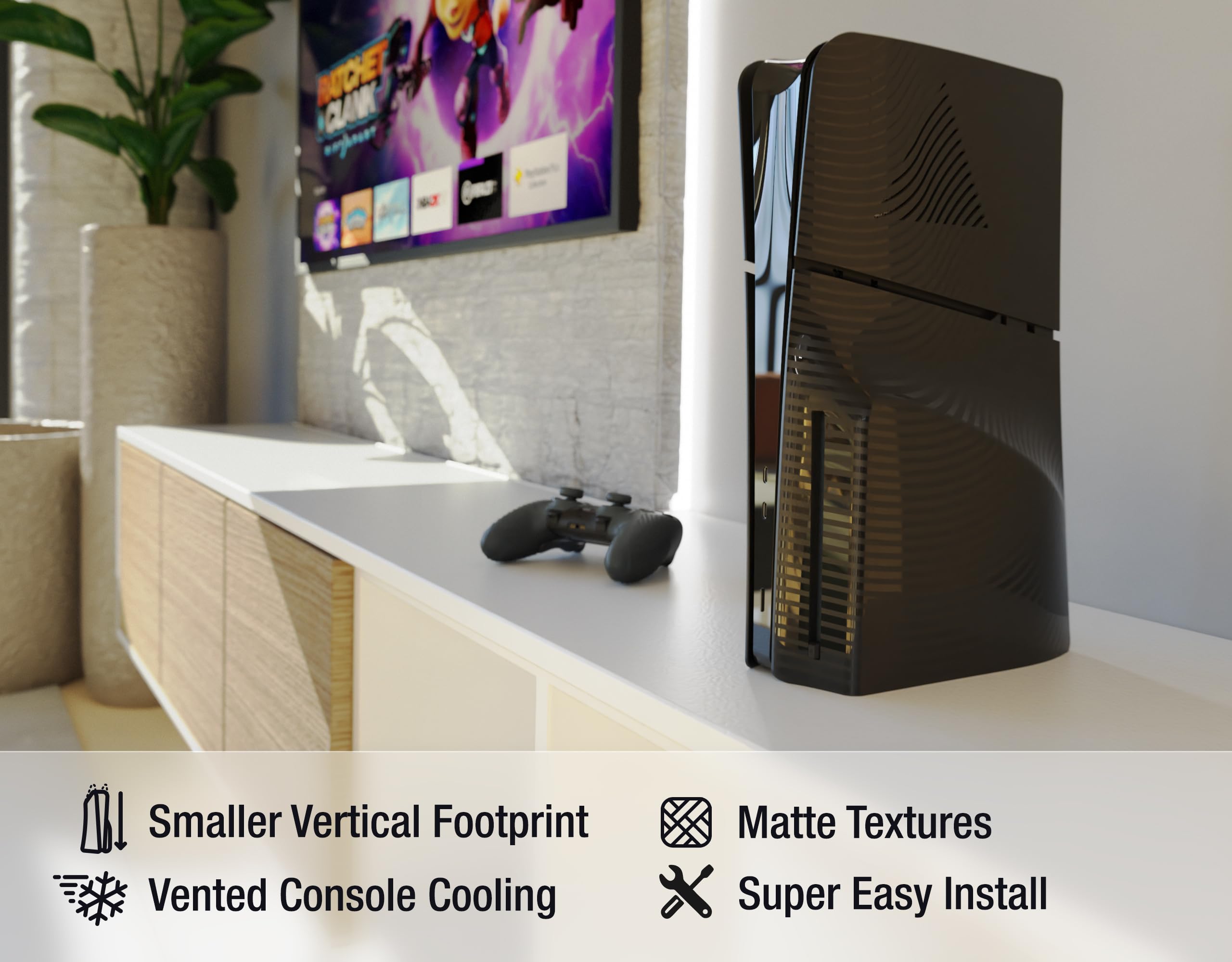 Amazon.com: Foamy Lizard StealthPlates v2.0 Low-Profile PS5 Slim