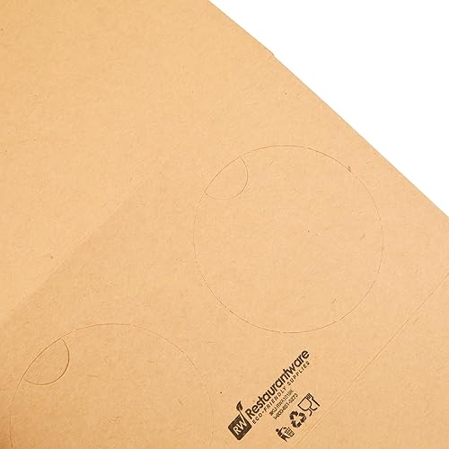 Miniatura 26 de Restaurantware Bio Tek - Loncheras de papel de 8.75 x 4.25 x 8 pulgadas con asas, 100 recipientes desechables de papel kraft para alimentos,
