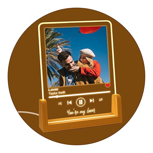 NEXT DAY SHIPPING Personalized Song Plaque - Custom Music Plaque