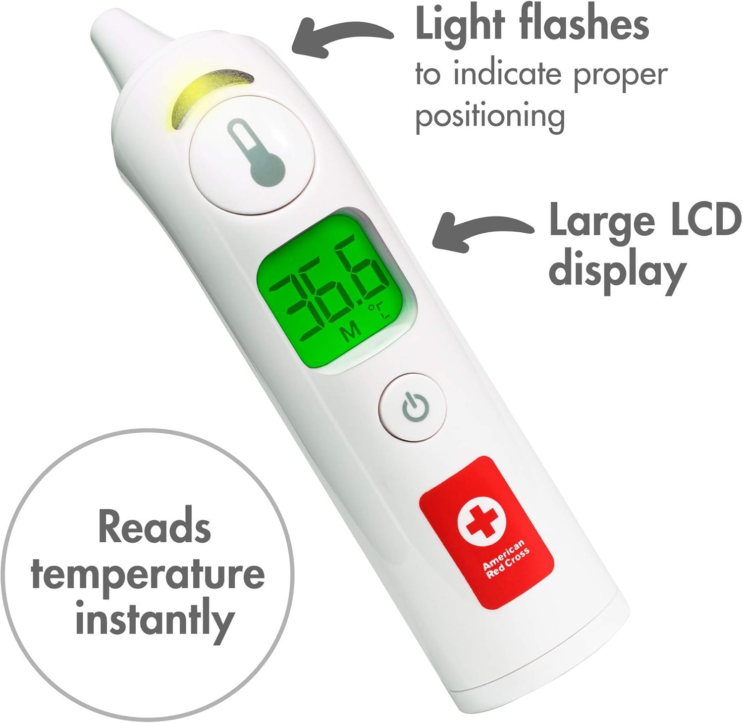 erican Red Cross Digital Ear Thermometer