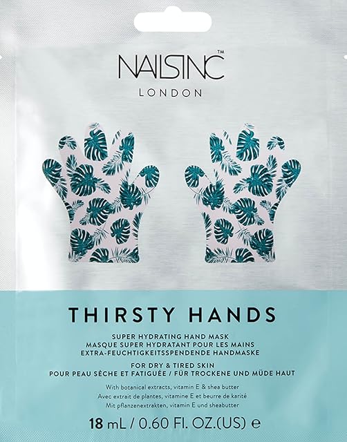 Nails.INC Thirsty Hands, Super Hydrating Hand Mask
