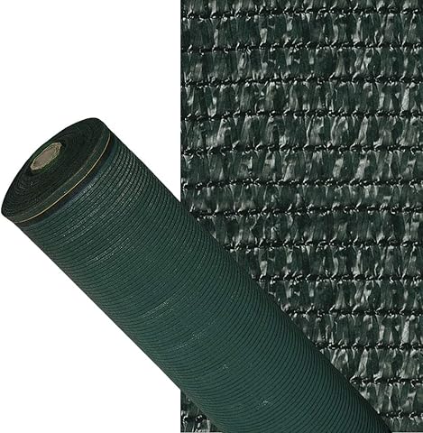 Ferretelix Malla jardín ocultación Verde Oscuro 1,5 MT x 15 MT 95% sombreado
