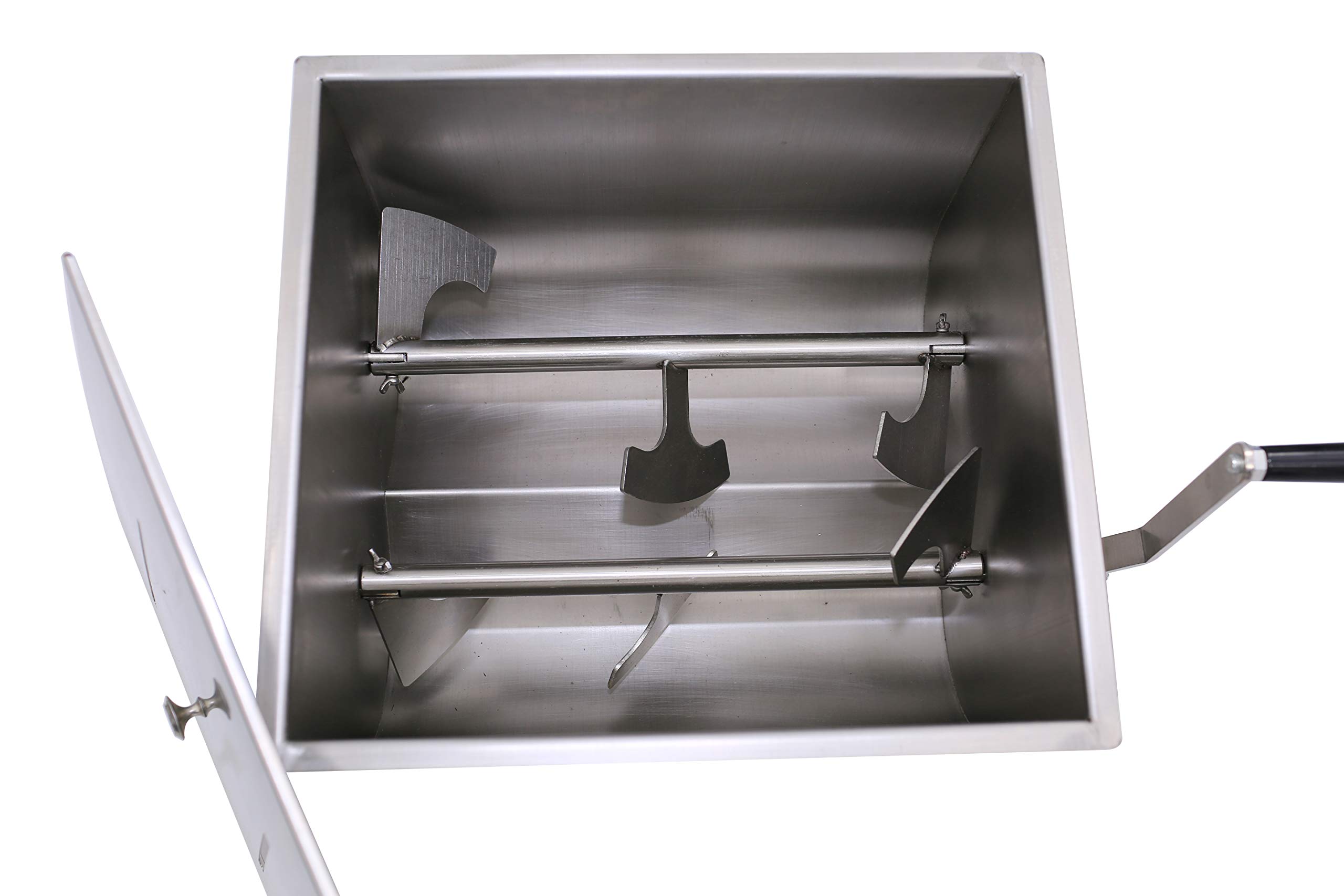 Hakka 60lb/30L Double Axis Manual Meat Mixer