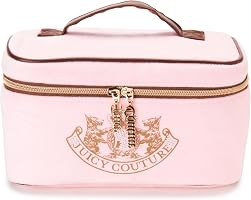 Juicy Couture Women's Cosmetics Bag - Travel Makeup and Toiletries