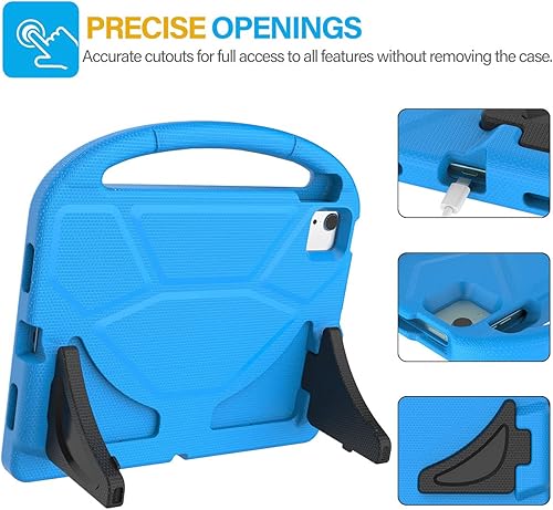 Miniatura 7 de SUPLIK Funda infantil para iPad Air de 54 generación (10.9 pulgadas, 20222020), construida con protector de pantalla, iPad Air 5, funda a prueba de