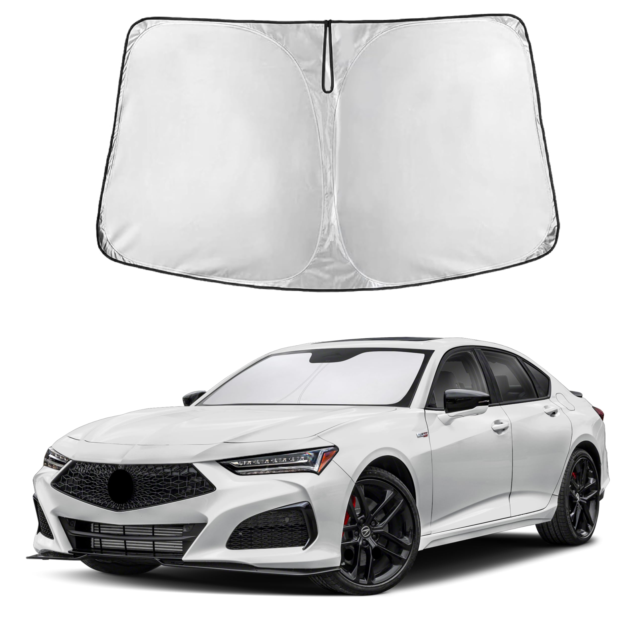 EcoNour Windshield Sun Shade Compatible for Acura TLX 2021–2025 2026