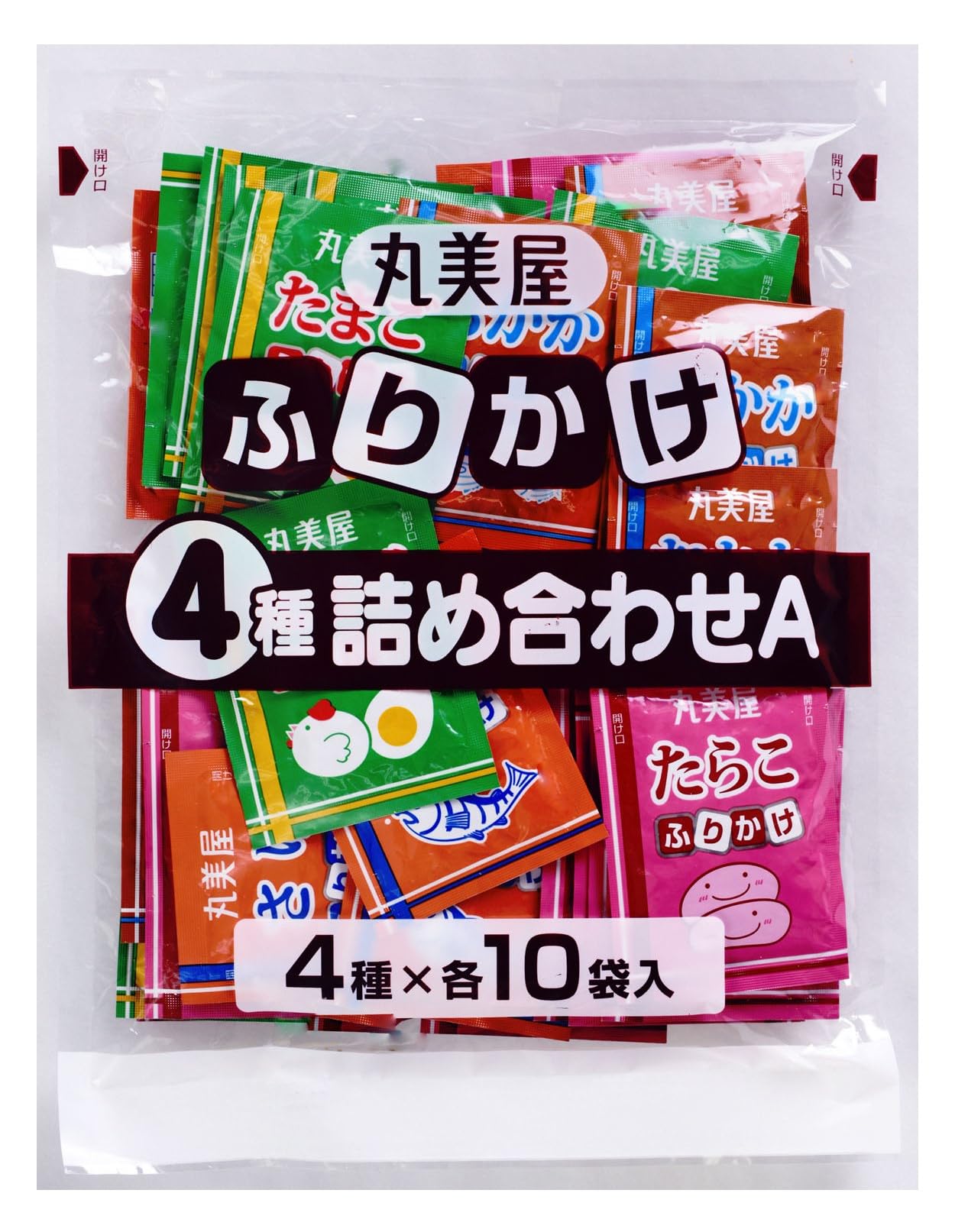 丸美屋食品工業 業務用 ふりかけ 4種 詰め合わせA 40食×5個