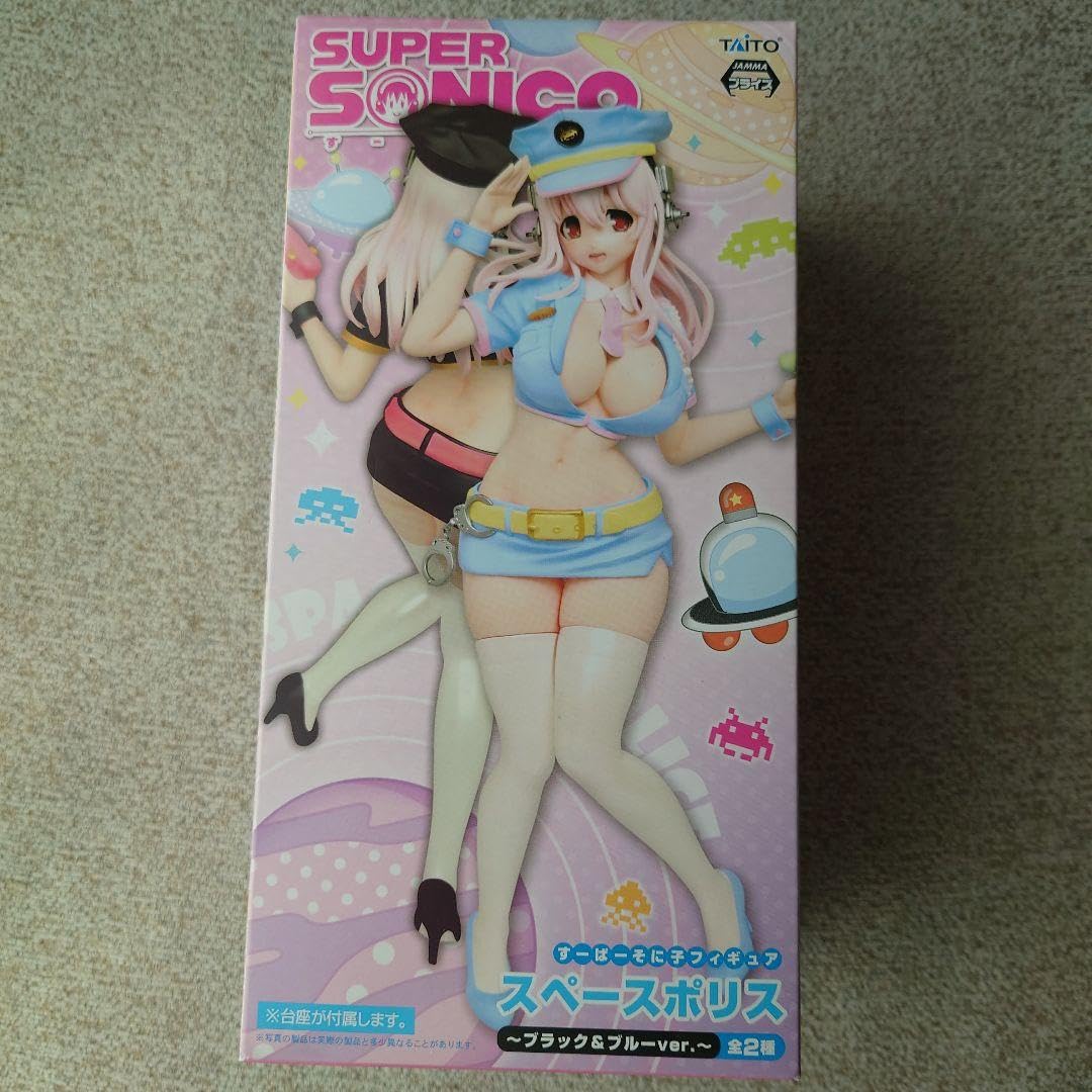 すーぱーそに子フィギュア スペースポリスver. ブルー Amazon | すーぱーそに子 スペースポリス ブルー フィギュア