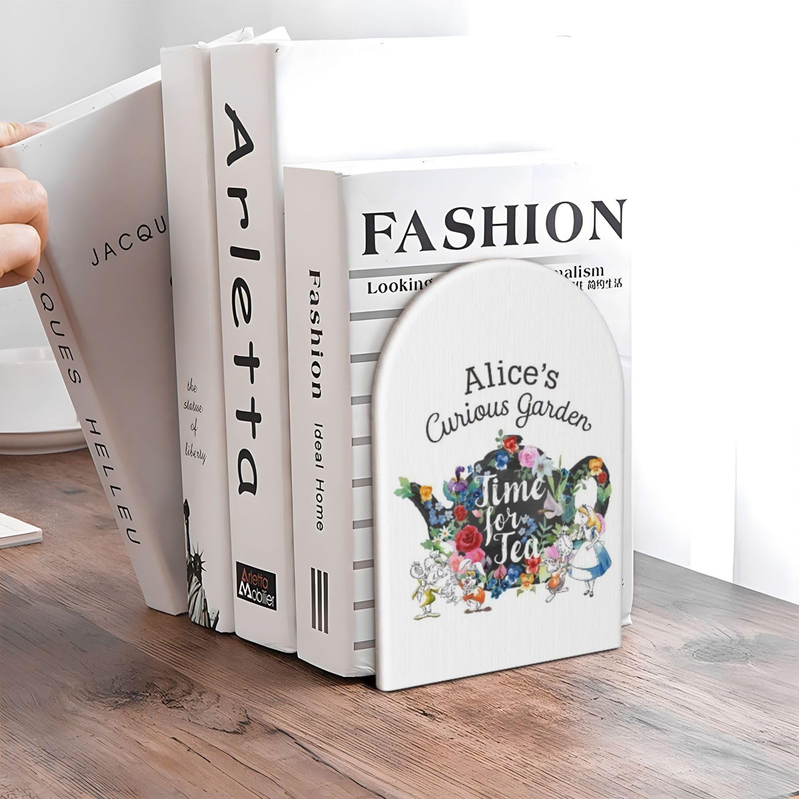 不思議の国のアリス  ブックエンド  本立て  ブックスタンド 不思議の国のアリス ブックエンド 本立て ブックスタンド 【公式通販】