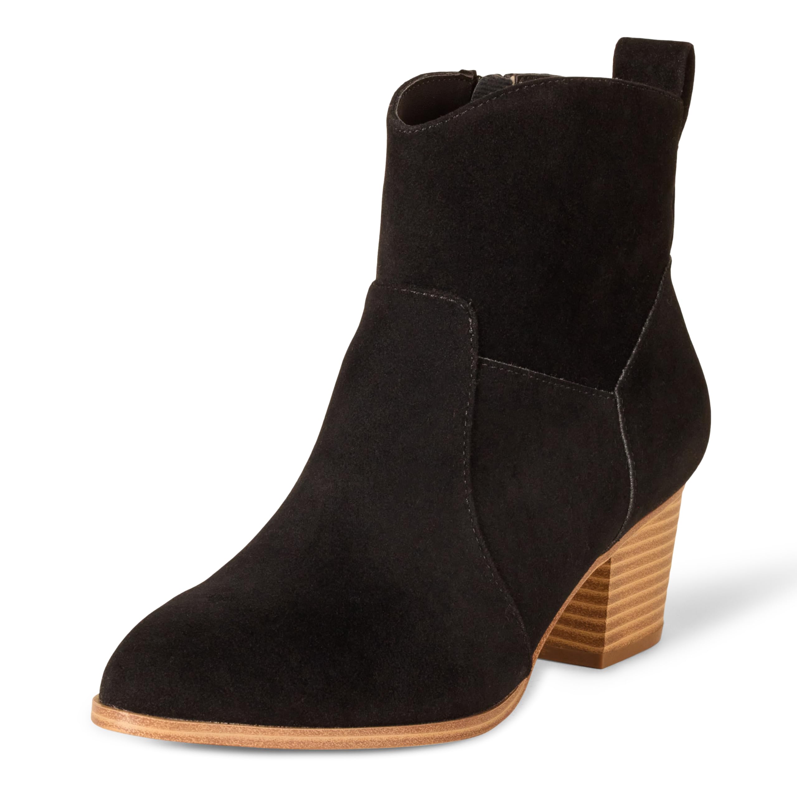 Amazon Essentials Damen Western-Stiefeletten Mit Gestapeltem Absatz