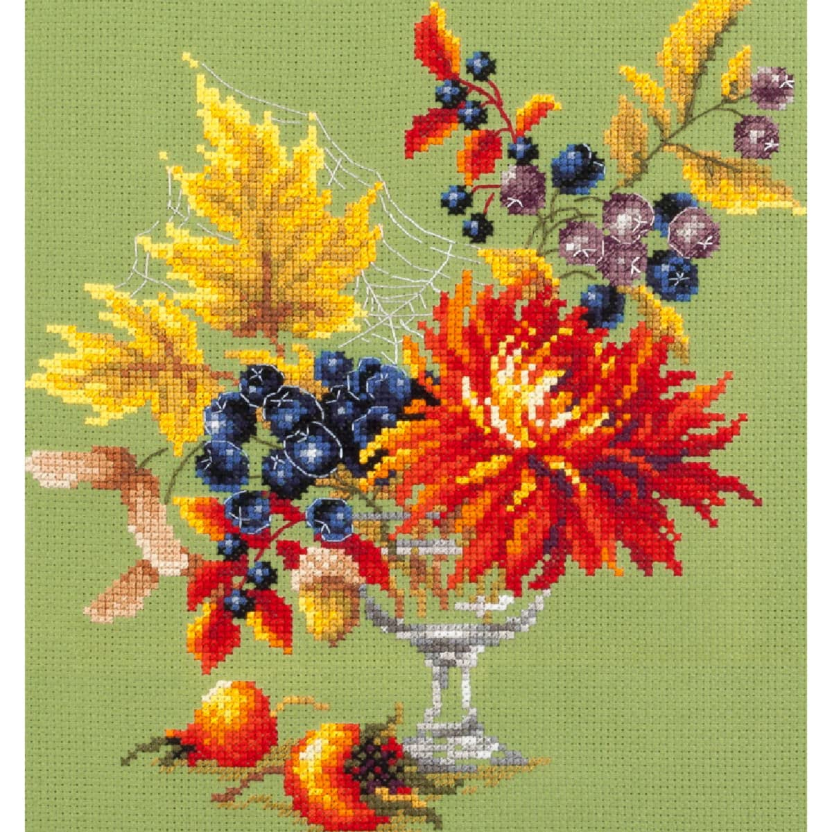Magic Needle Zweigart Edition Counted Cross Stitch Kit, Cotton, Multicoloured, 20 x 23 cm