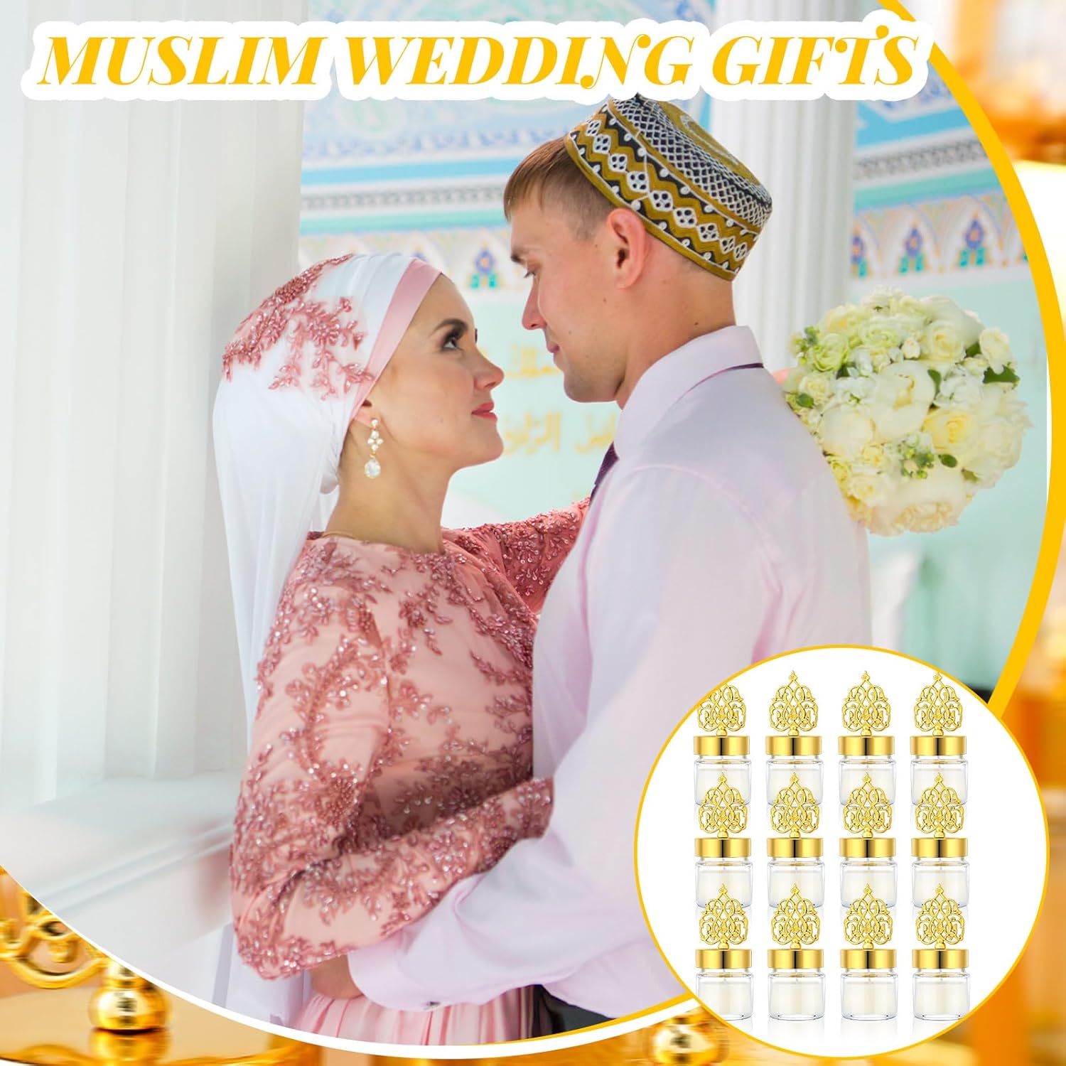 Hoolerry 12 Pcs Ramadan Eid Gifts Eid Mubarak Candle Ramadan Decorations Muslim Islamic Meditation Gift Bulk Scented Lavender Candles Muslim Night Light Favors for Family Home Table Celebration Decor - Image 7