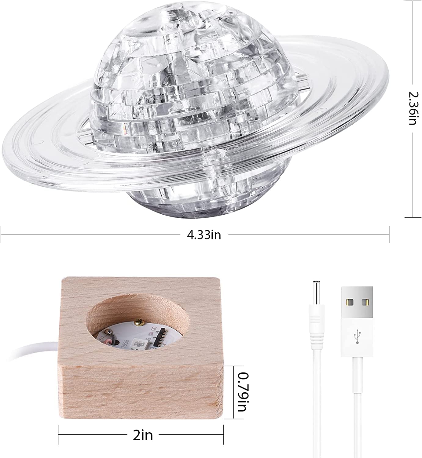 Amazon.com: 3D Crystal Puzzle, Original Crystal Puzzle, 40PCS