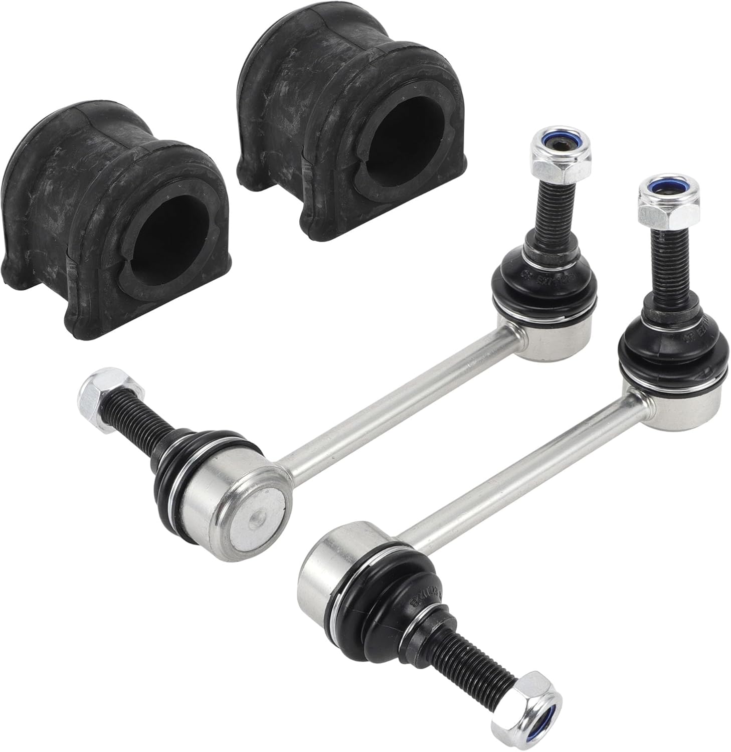 Front Stabilizer Bar Links with 2 Pcs Bushing for Jeep Grand Cherokee 2011-2015 Sway Bar Link Kits No.K750578/K750579/68184510AA 1 Set