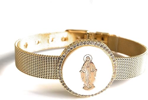 Miniatura 9 de Pulsera Virgen la Milagrosa con encanto milagrosa
