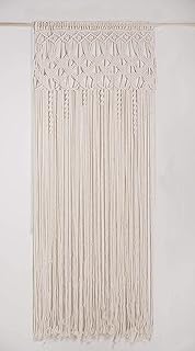 Macrame Doorway Curtains Woven Curtain Boho Window Cover/Door Curtains f...