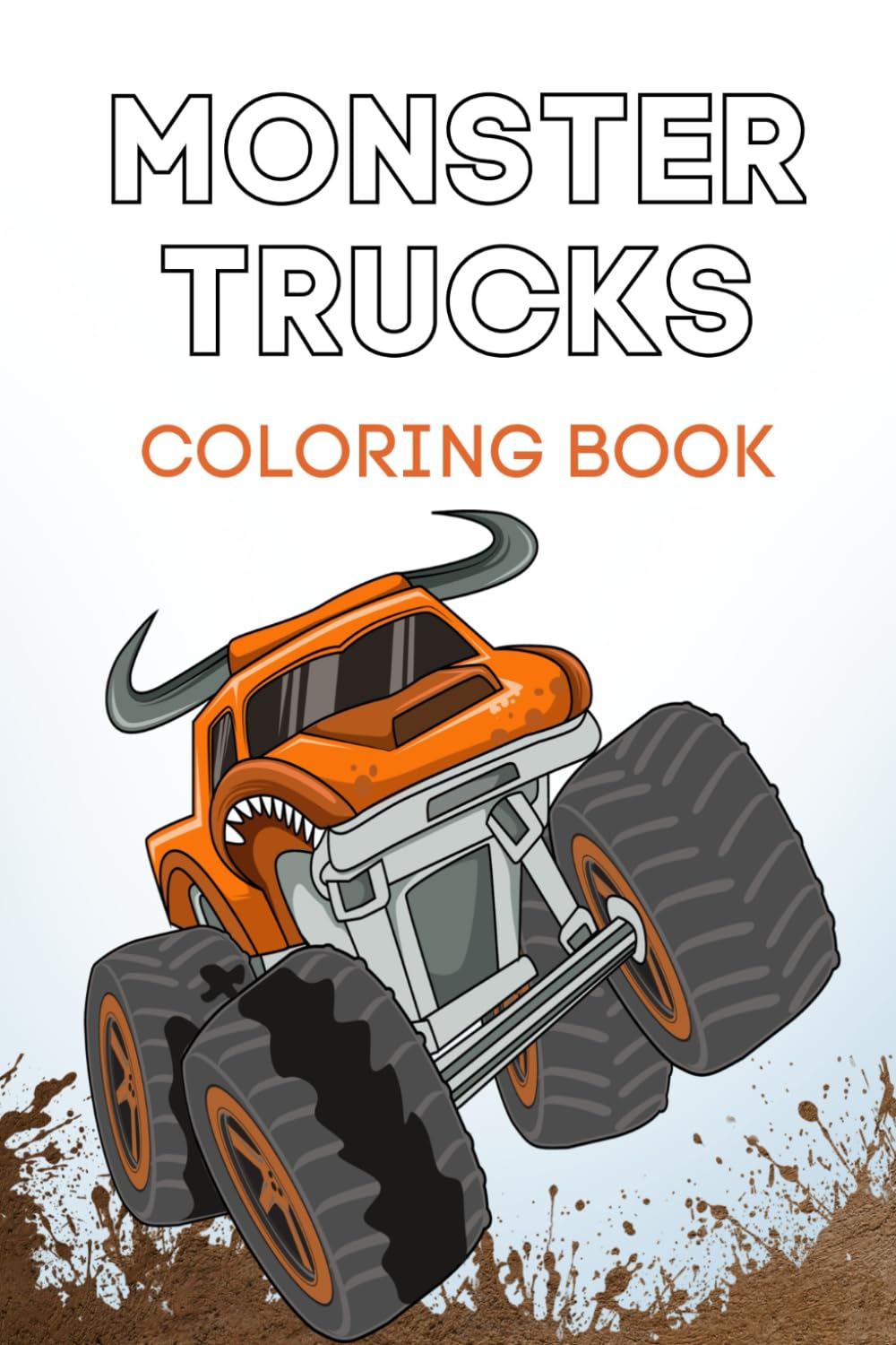 Monster Truck Colouring Book