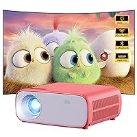 Wielio Proiettore Full HD 1080P con supporto 4K, Bluetooth e WiFi