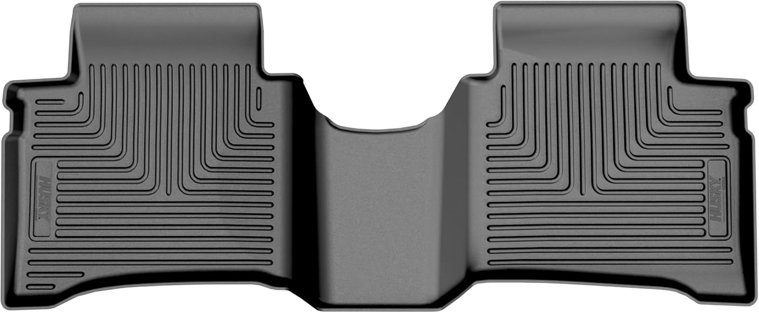 Husky Liners Weatherbeater Floor Mats | Fits 2023-2025 Kia NIRO, Hybrid | 2nd Row, 1-pc Black - 19531