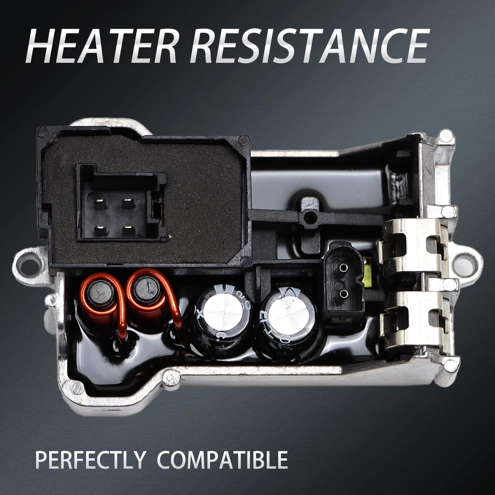 Régulateur de ventilateur - Résistance de chauffage A2038214058 - Compatible avec W203 CL203 S203 C209 A209 W211 S211 W163 - Résistance de ventilateur d'intérieur A1638200597