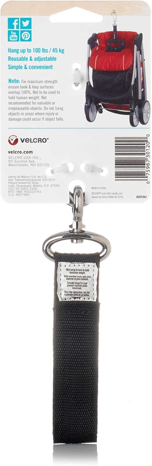 Bеѕt Rеvіеw VELCRO Brand VEL-30120-USA Easy Hang Strap. Heavy Duty Outdoor Storage Extension Cords, Cables, Tools, Bikes. Organization for Garden, Shed, RV. Small-1Pk, Black Bеѕt Dеаl Prоduсt VELCRO Brand VEL-30120-USA Easy Hang Strap. Heavy Duty Outdoor Storage Extension Cords, Cables, Tools, Bikes. Organization for Garden, Shed, RV. Small-1Pk, Black