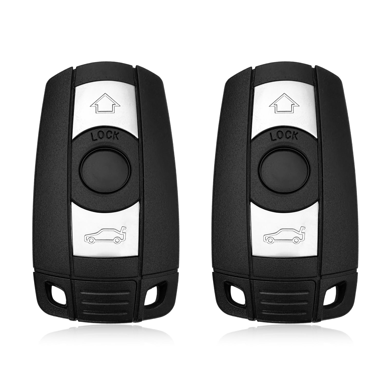Keylessbest 2 Replacement for 2013 2014 2015 2016 BMW CAS 1 3 5 6 Series M3 M5 M6 X1 X5 X6 Z4 Key Fob Remote Control KR55WK49127 3 Buttons 315MHz