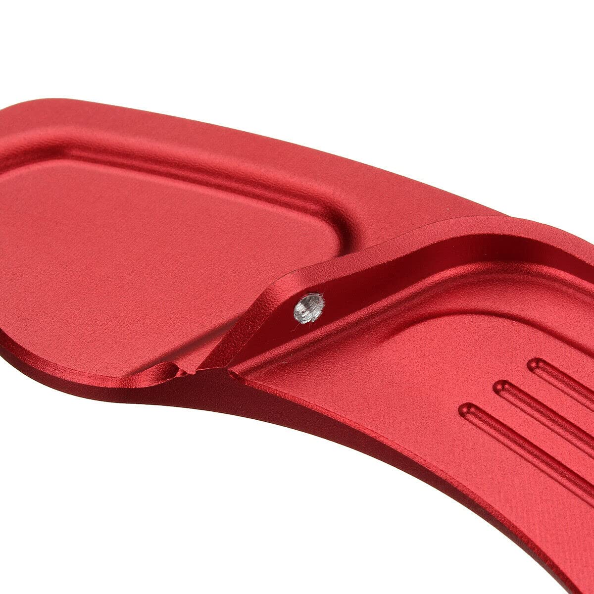 2 pezzi Estensione del pallet di cambio del volante compatibile con VW G-olf MK7 TSI GTI R Rosso