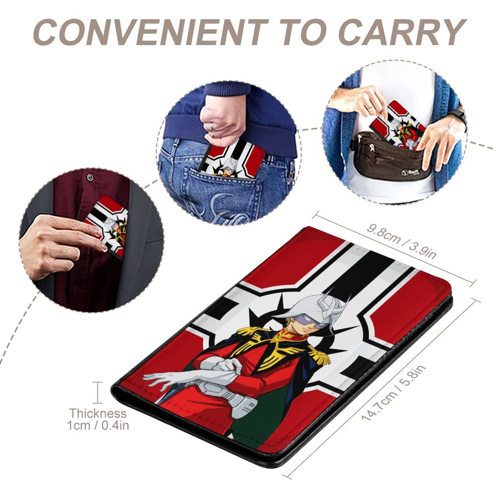 Amazon.co.jp: パスポートケース ネオ ジオンガンダム シャア