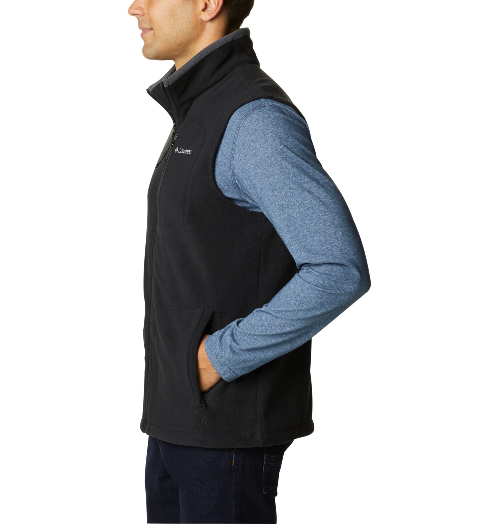 Columbia Fast Trek Fleece Vest, Gilet Smanicato In Pile Uomo