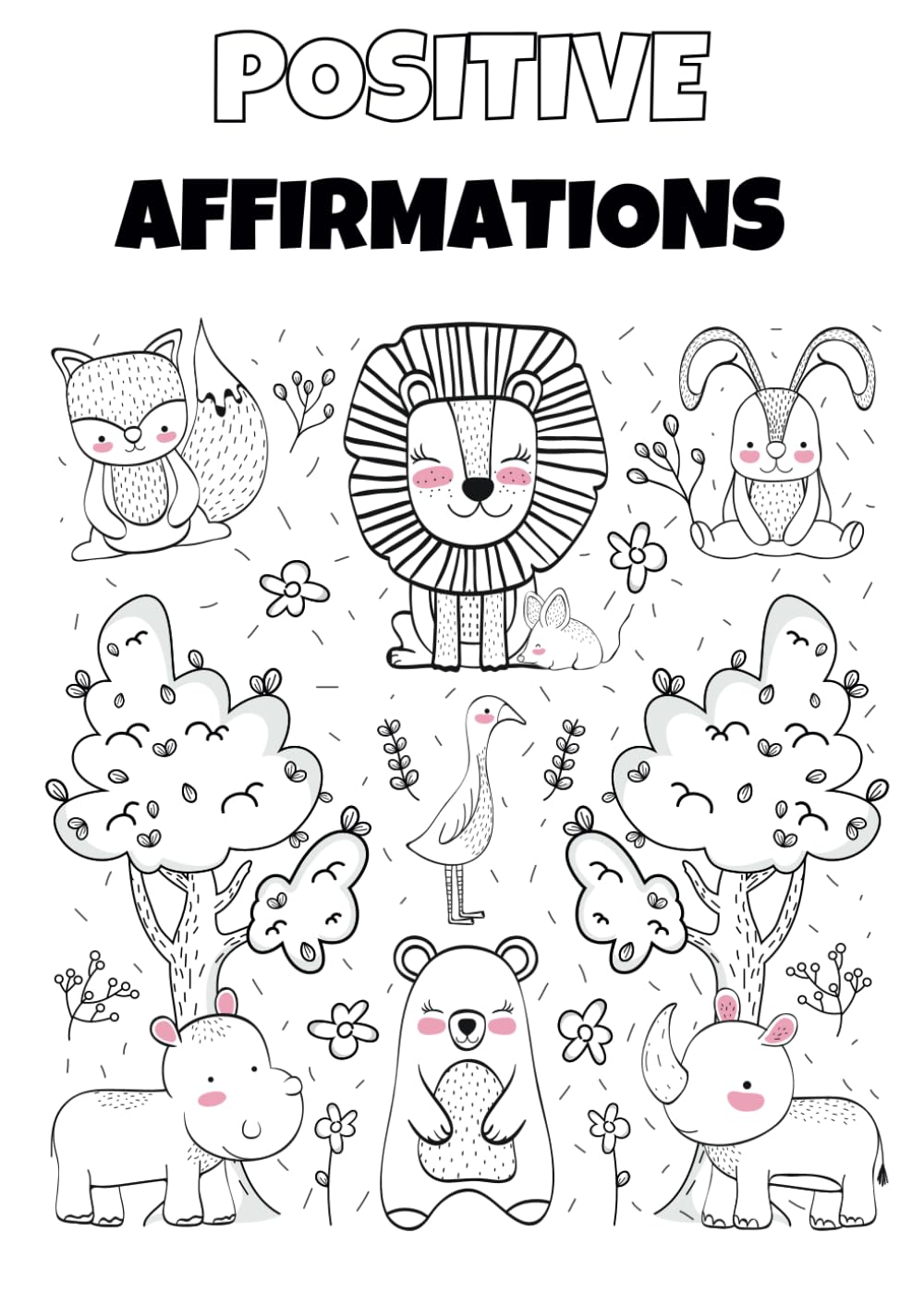 Empower Your Mind with "Positive Affirmations - I AM Coloring Book"!