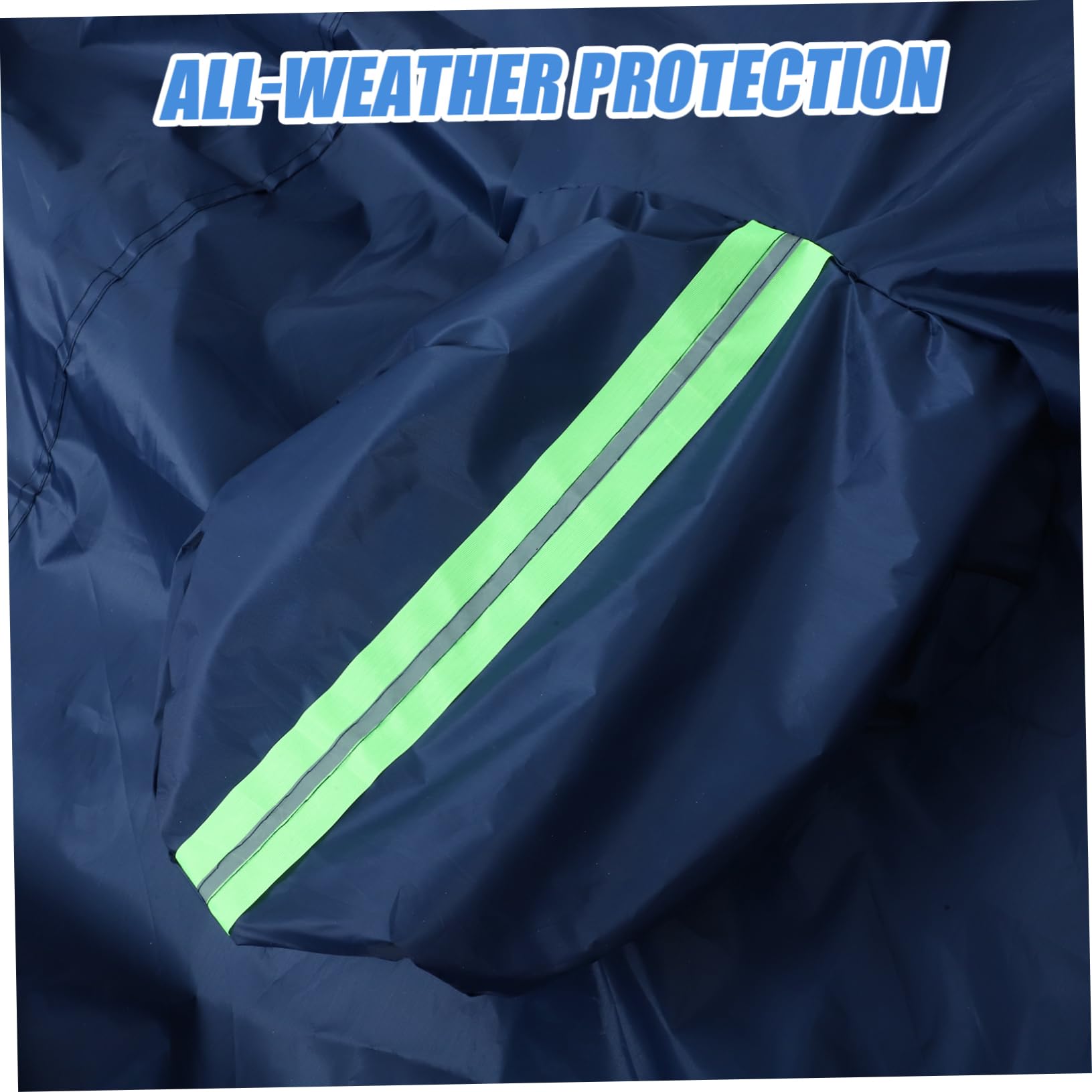 SOLUSTRE Weather Outdoor Car Cover XXXL Weather Resistant Protective Cover for Rain and Uv Windproof Straps — view 7